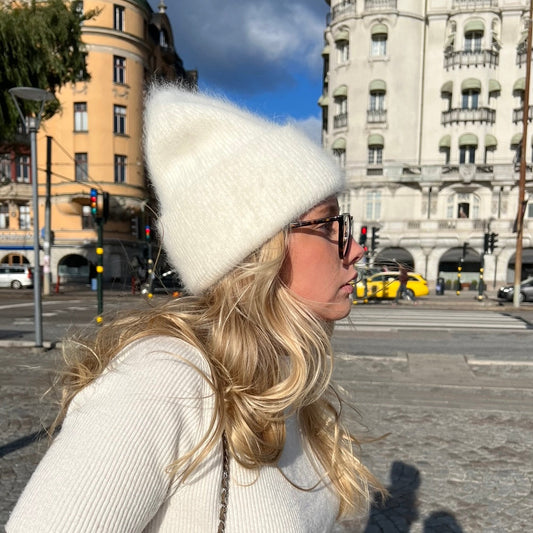 Classic Mössa - Vit